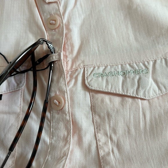 Craghoppers NOSILIFE ADVENTURE SHORT SLEEVE SHIRT - Shell Ponk - Picture 10 of 16